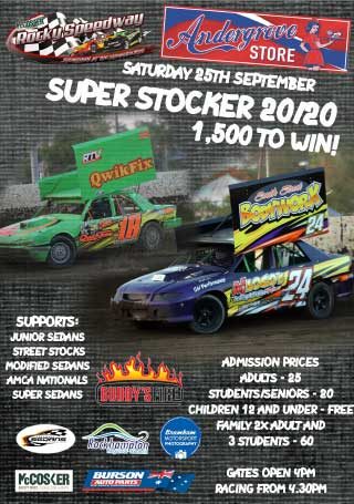 Rocky Speedway Round One Super Stocker 2020 poster